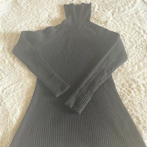 Black Turtleneck Sweater